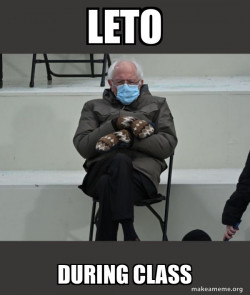 Bernie Sanders at the Inauguration