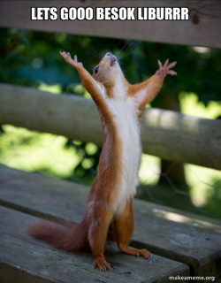 Happy Squirrel