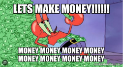 Mr Krabs Money