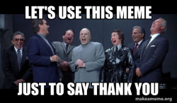 Dr Evil and Henchmen laughing - and then they said