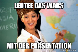 Scumbag Teacher
