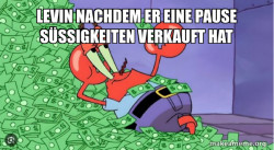 Mr Krabs Money
