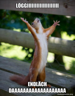 Happy Squirrel