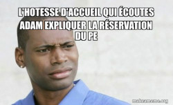 Confused Black Man