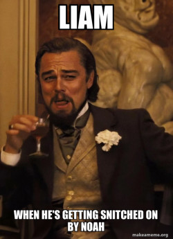 Leonardo DiCaprio Laughing Django