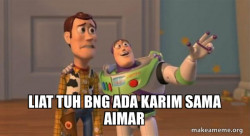 Buzz and Woody (Toy Story) Meme