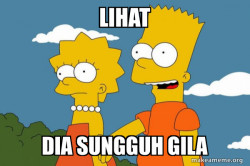 Bart and Lisa Chat