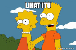 Bart and Lisa Chat