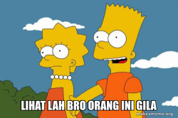 Bart and Lisa Chat