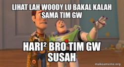 Buzz and Woody (Toy Story) Meme