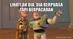 Buzz and Woody (Toy Story) Meme