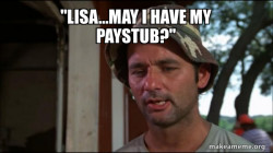 Bill Murry Caddyshack (So I got that going for me)