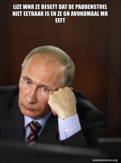 Contemplative Putin
