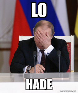 Putin Facepalm