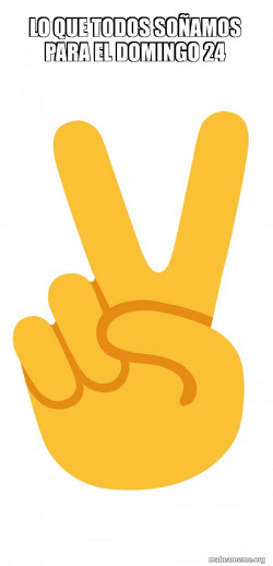 Peace Sign Emoji