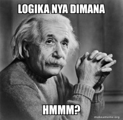 Serious Albert Einstein