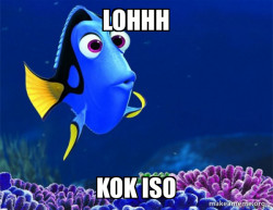 Dory from Nemo  (5 second memory)