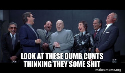 Dr Evil and Henchmen laughing - and then they said
