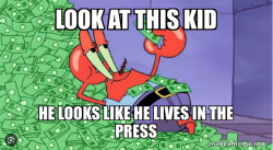 Mr Krabs Money
