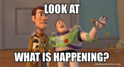 Buzz and Woody (Toy Story) Meme
