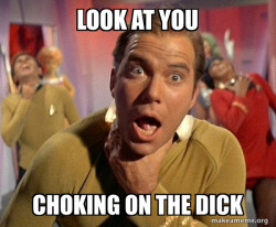 Captain Kirk Choking