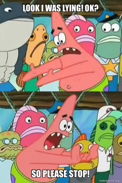 Push It Somewhere Else Patrick