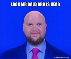 Bald J.D. Vance