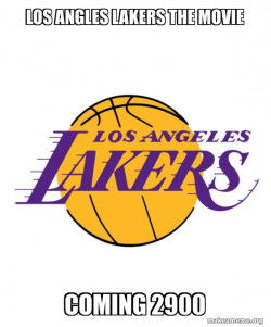 The los angles lakers movie