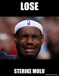 Lebron Crying