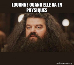 Hagrid - I should not have said that