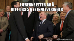And then we told them