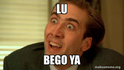 Sarcastic Nicholas Cage