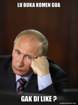 Contemplative Putin