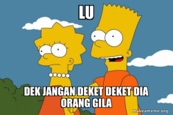 Bart and Lisa Chat