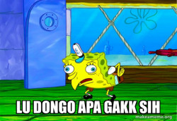 Mocking SpongeBob