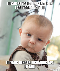 Skeptical Baby
