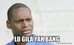 Confused Black Man