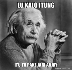 Serious Albert Einstein