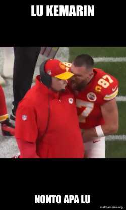 Travis Kelce and Coach