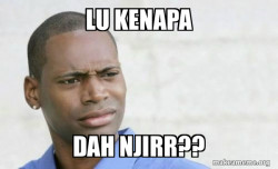 Confused Black Man