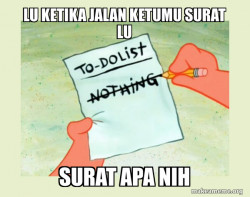 To Do List - Nothing
