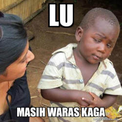 Skeptical Third World Kid