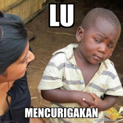 Skeptical Third World Kid