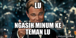 Great Gatsby Reaction - Leonardo DiCaprio Toast