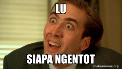 Sarcastic Nicholas Cage