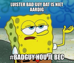 Tough SpongeBob