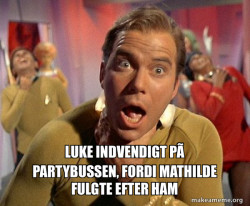 Captain Kirk Choking