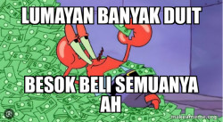 Mr Krabs Money