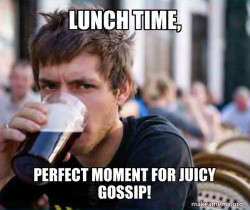Lazy College Senior
