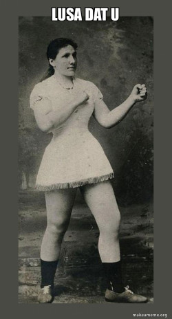 Overly Manly Woman